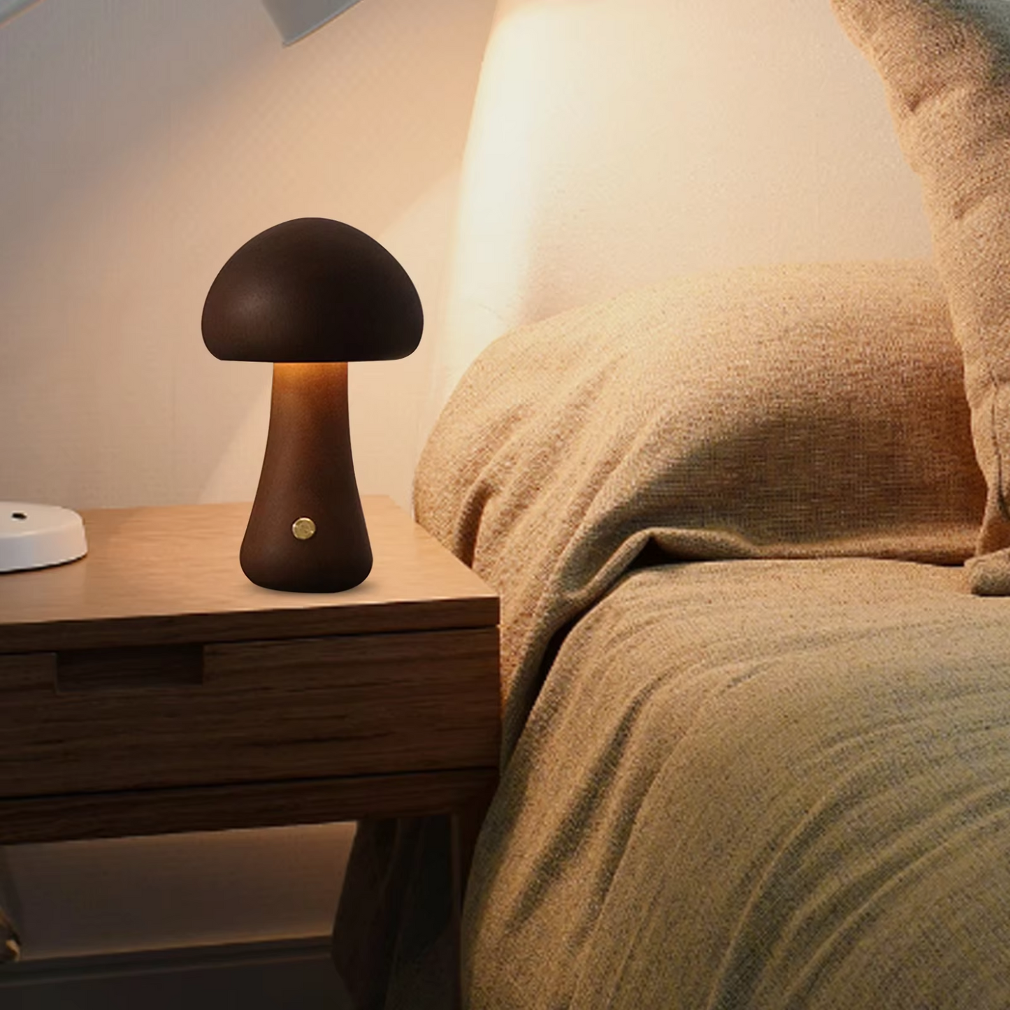 Lampe De Chevet Sans Fil - Champignon