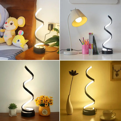 Lampe de Chevet Design - Spirale