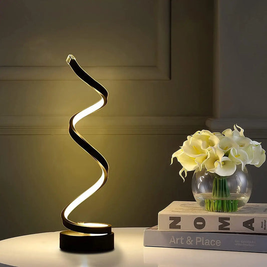Lampe de Chevet Design - Spirale