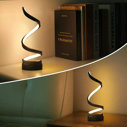 Lampe de Chevet Design - Spirale