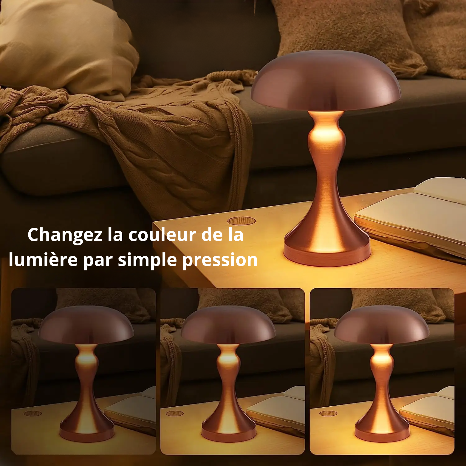 Lampe de Chevet Tactile