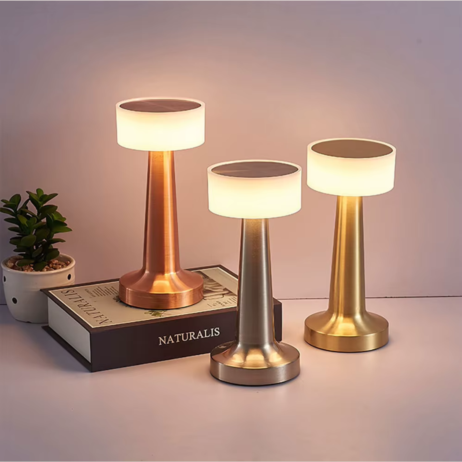 Lampe de Chevet Tactile - Retro
