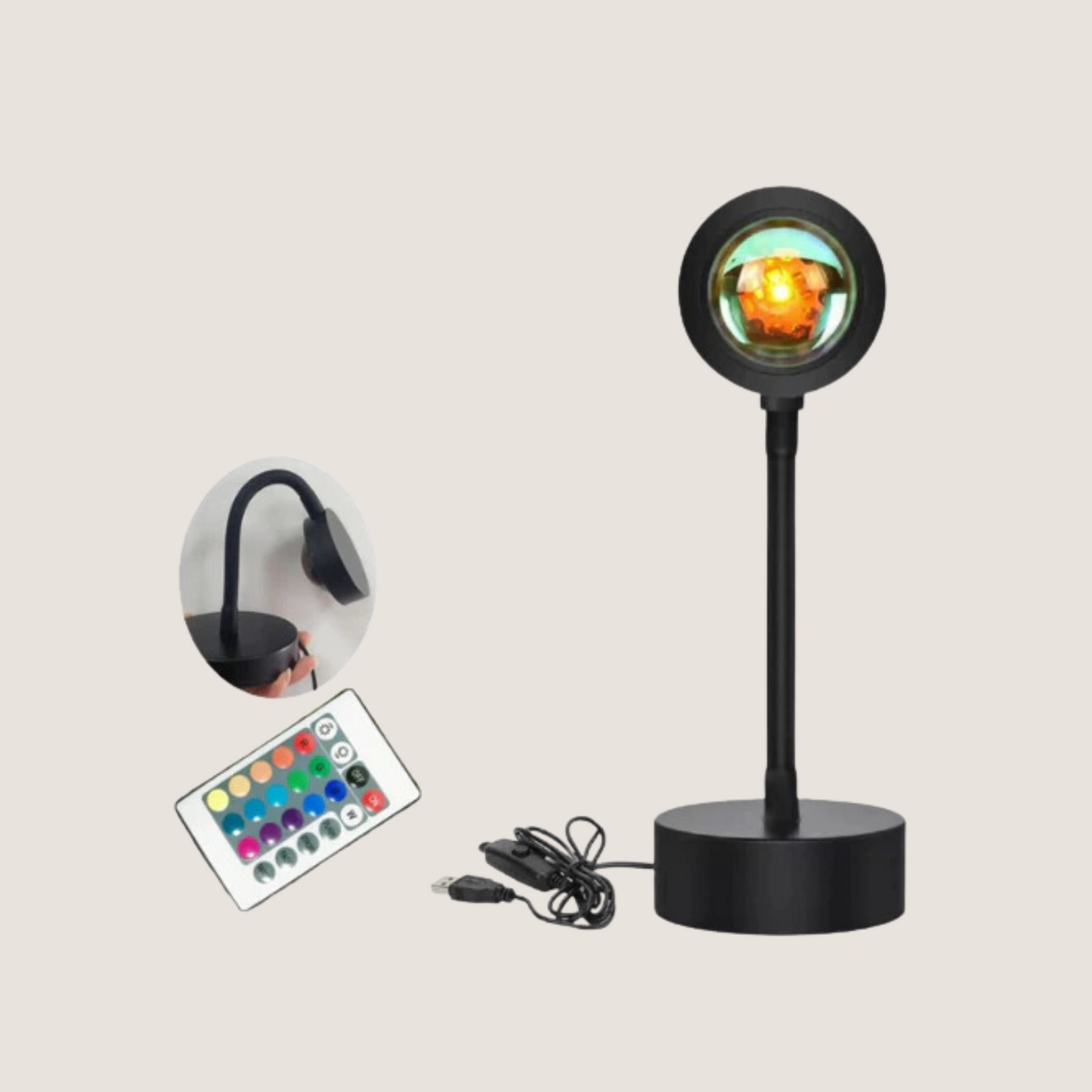 Lampe de Chevet Design - Sunset Tendances