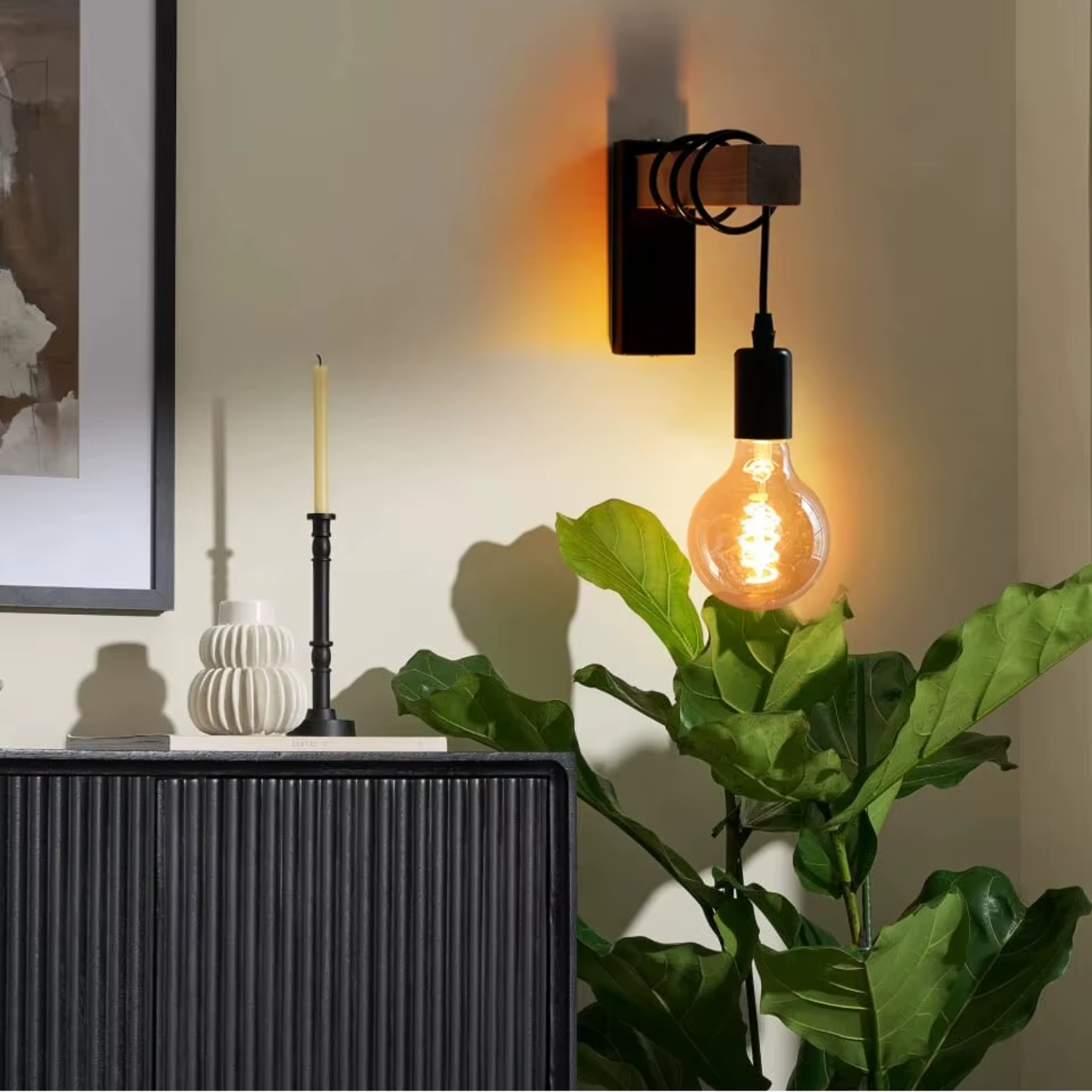 Lampe de Chevet Murale - Vintage