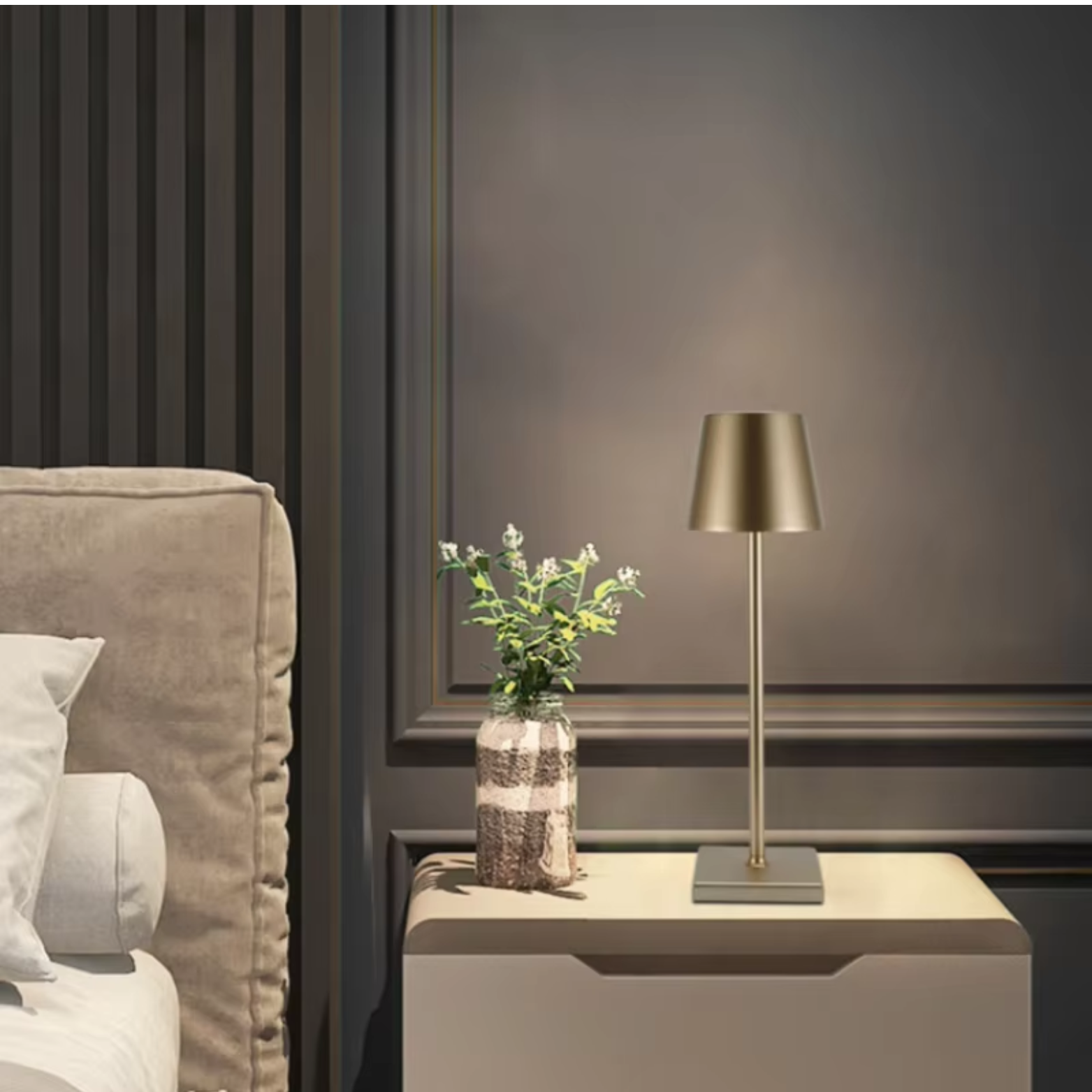 Lampe De Chevet Tactile - Poldina Design