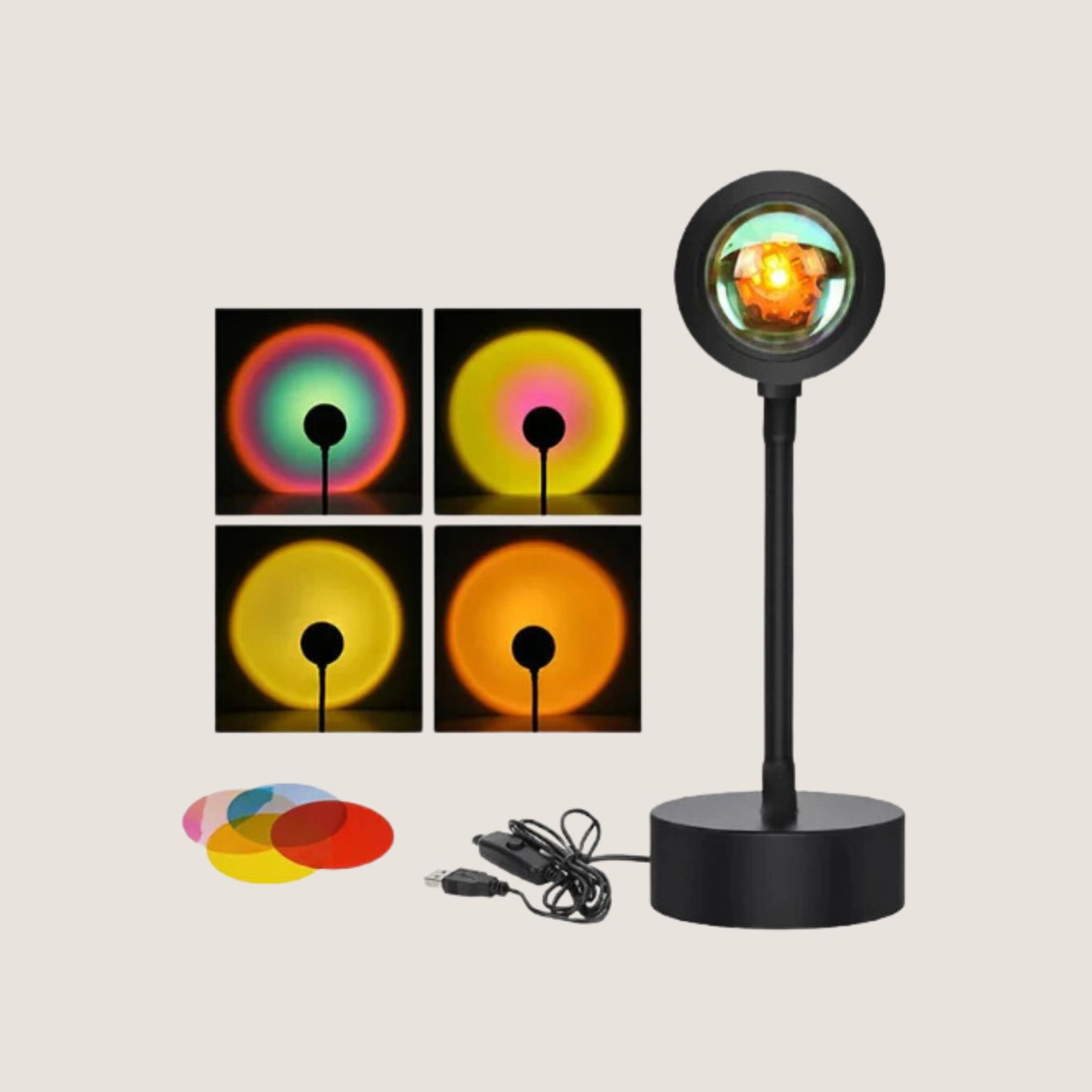 Lampe de Chevet Design - Sunset Tendances