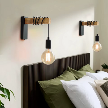 Lampe de Chevet Murale - Vintage