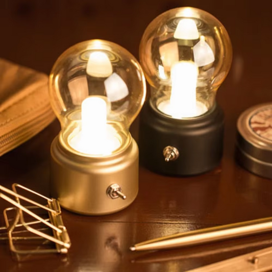 Lampe de Chevet Sans Fil - Ampoule Vintage